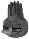 UNIVERSAL CANE/CRUTCH TIP WITH RETRACTABLE ICE SPIKE